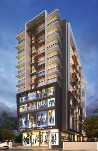 Dharmesh Sumukh Plaza Apartment Exteriors