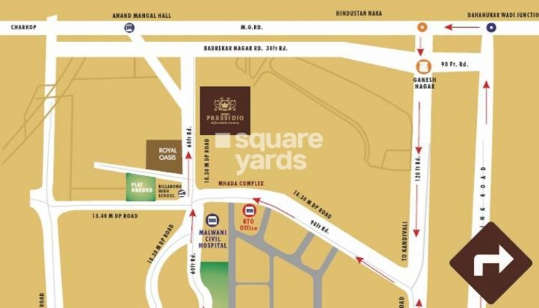 Dharti Pressidio Location Image