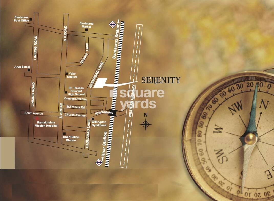 Dheeraj Serenity Location Image