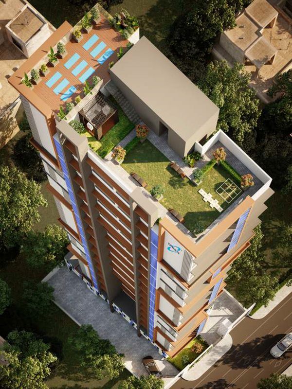 Dhoot Sapphire Residency Tower View