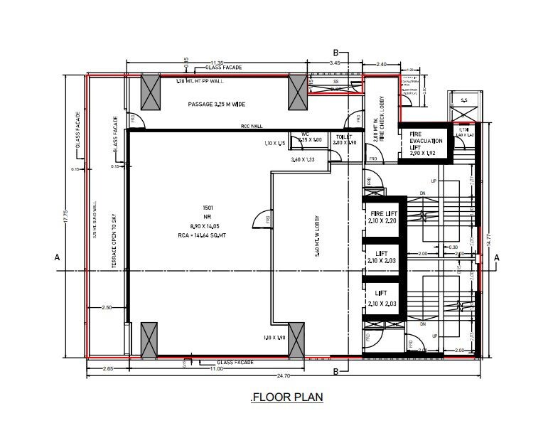 Dhuleva Business Bay Floor Plans