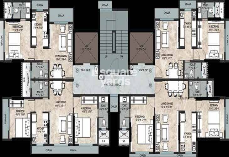 Dinaco Darshan CHS Floor Plans