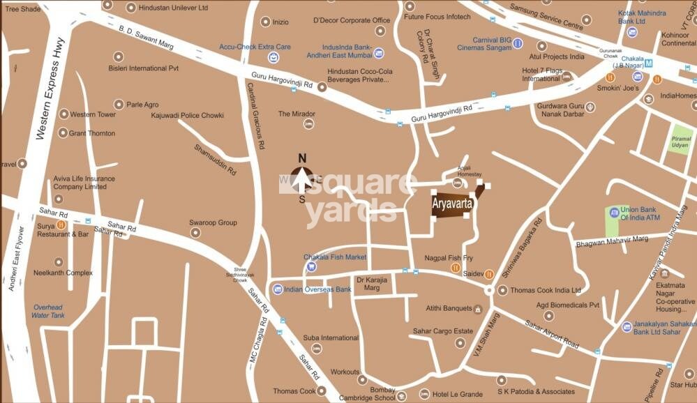 Dipti Aaryavarta Location Image