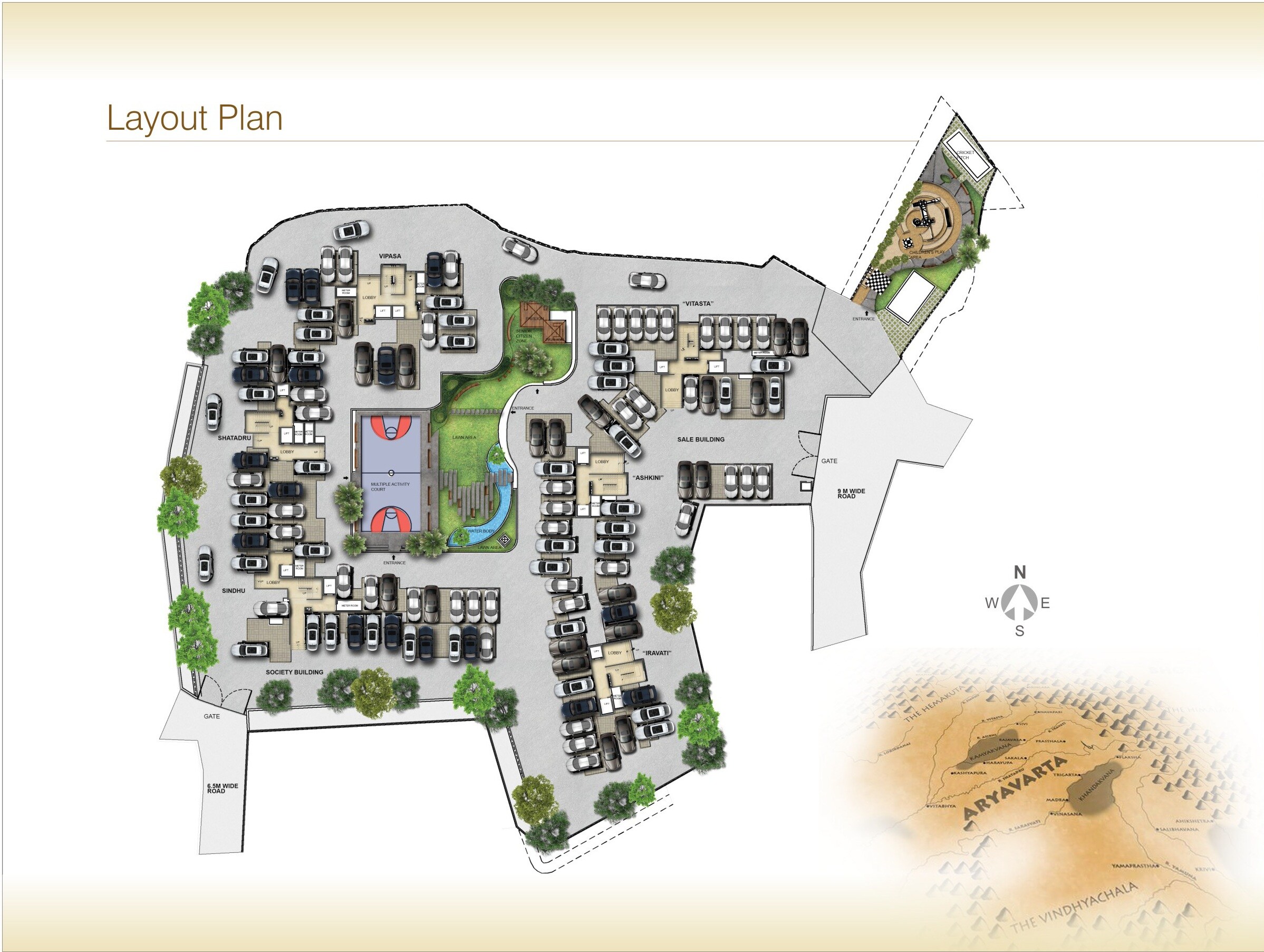 Dipti Aaryavarta Master Plan Image