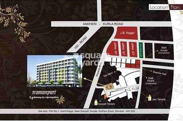 Dipti Bamanpuri Location Image