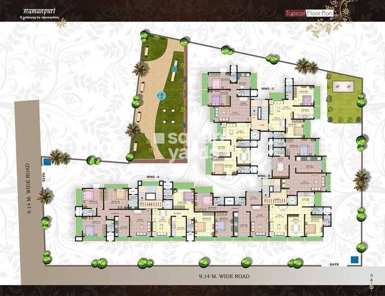 Dipti Bamanpuri Society Master Plan Image