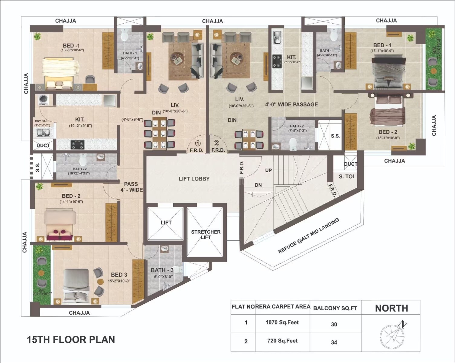 Dipti Opal Bay Floor Plans 1