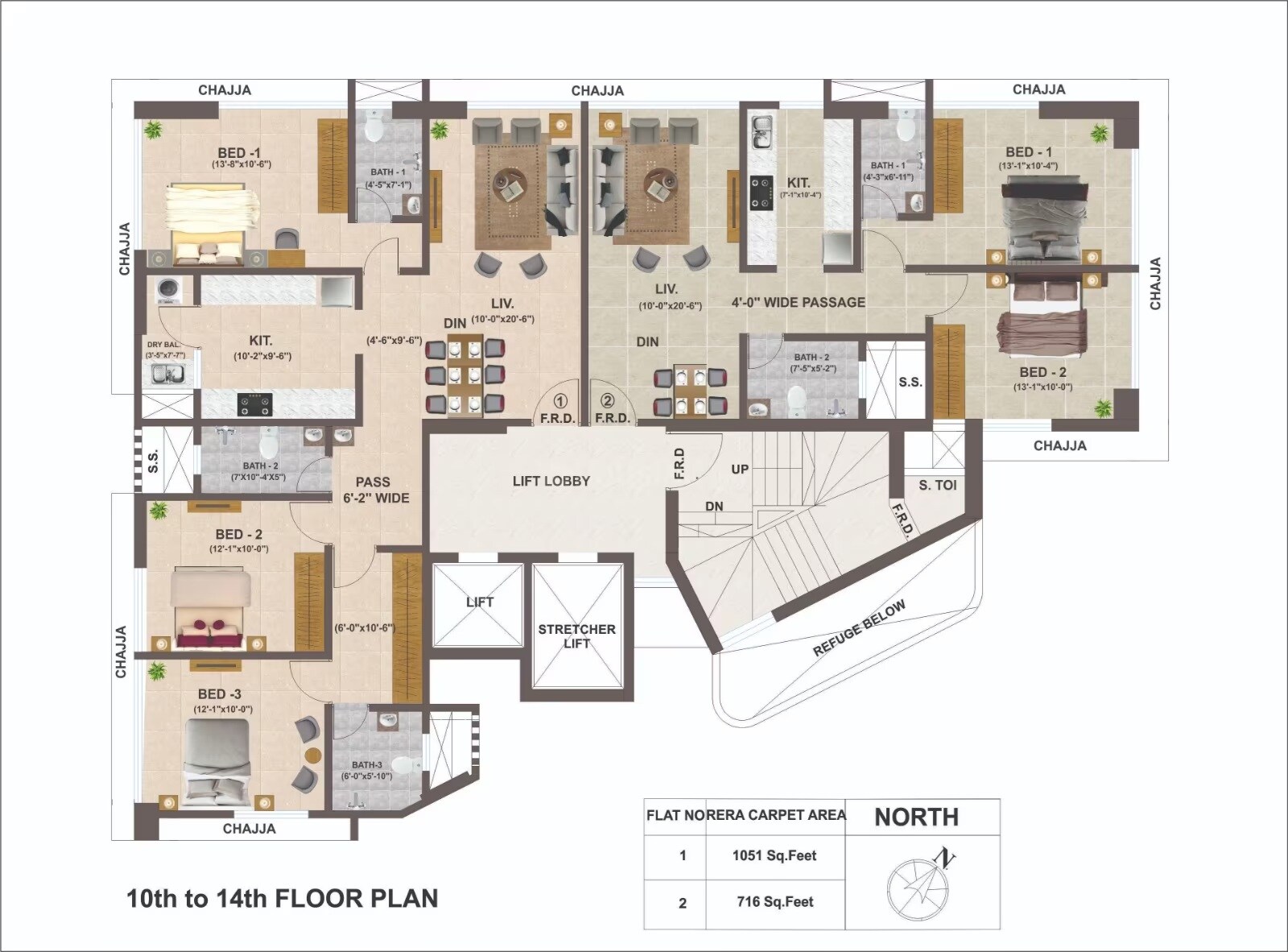 Dipti Opal Bay Floor Plans 2