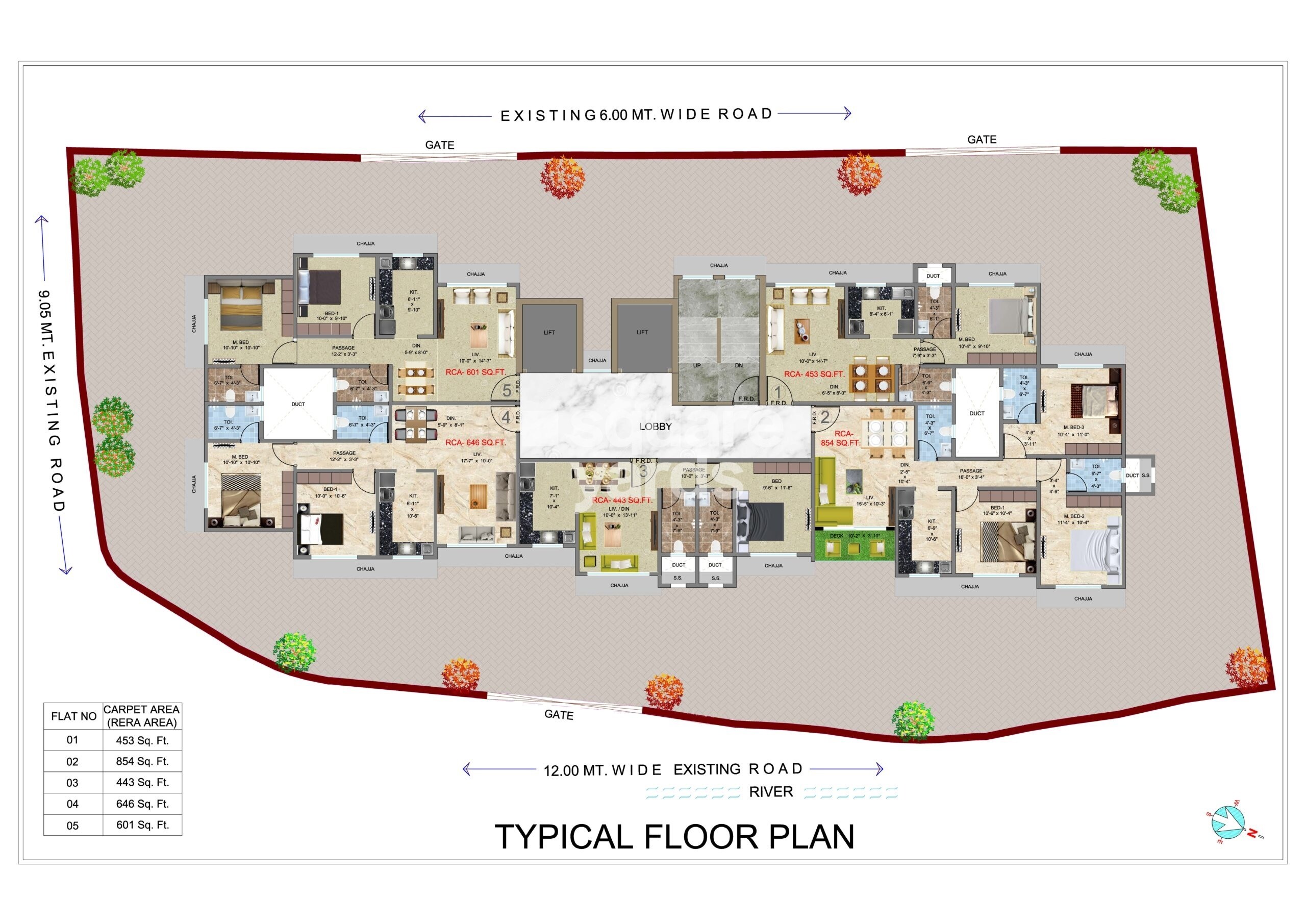 Dipti Varella Mansion Floor Plans