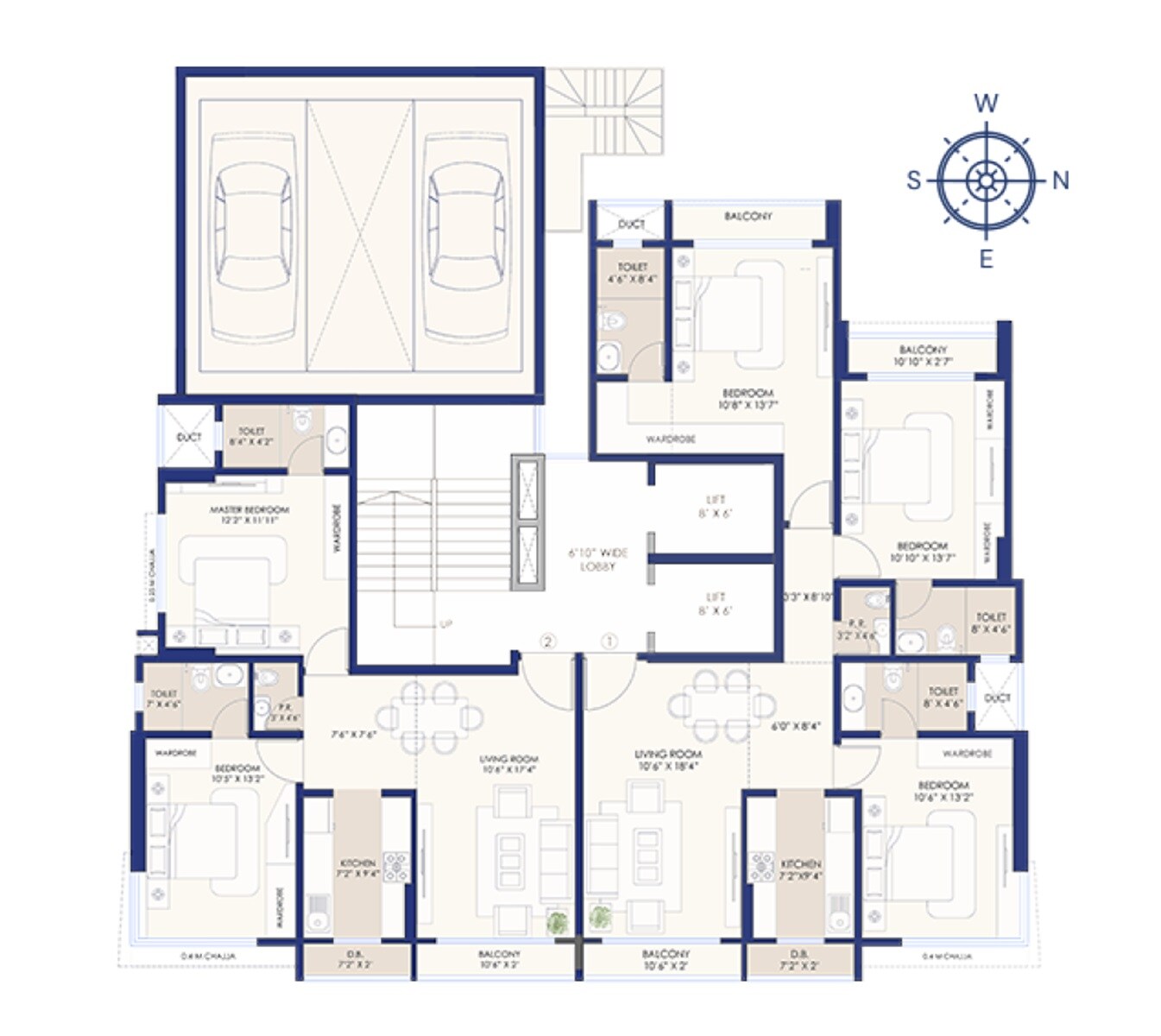 Divine Park 55 Floor Plans