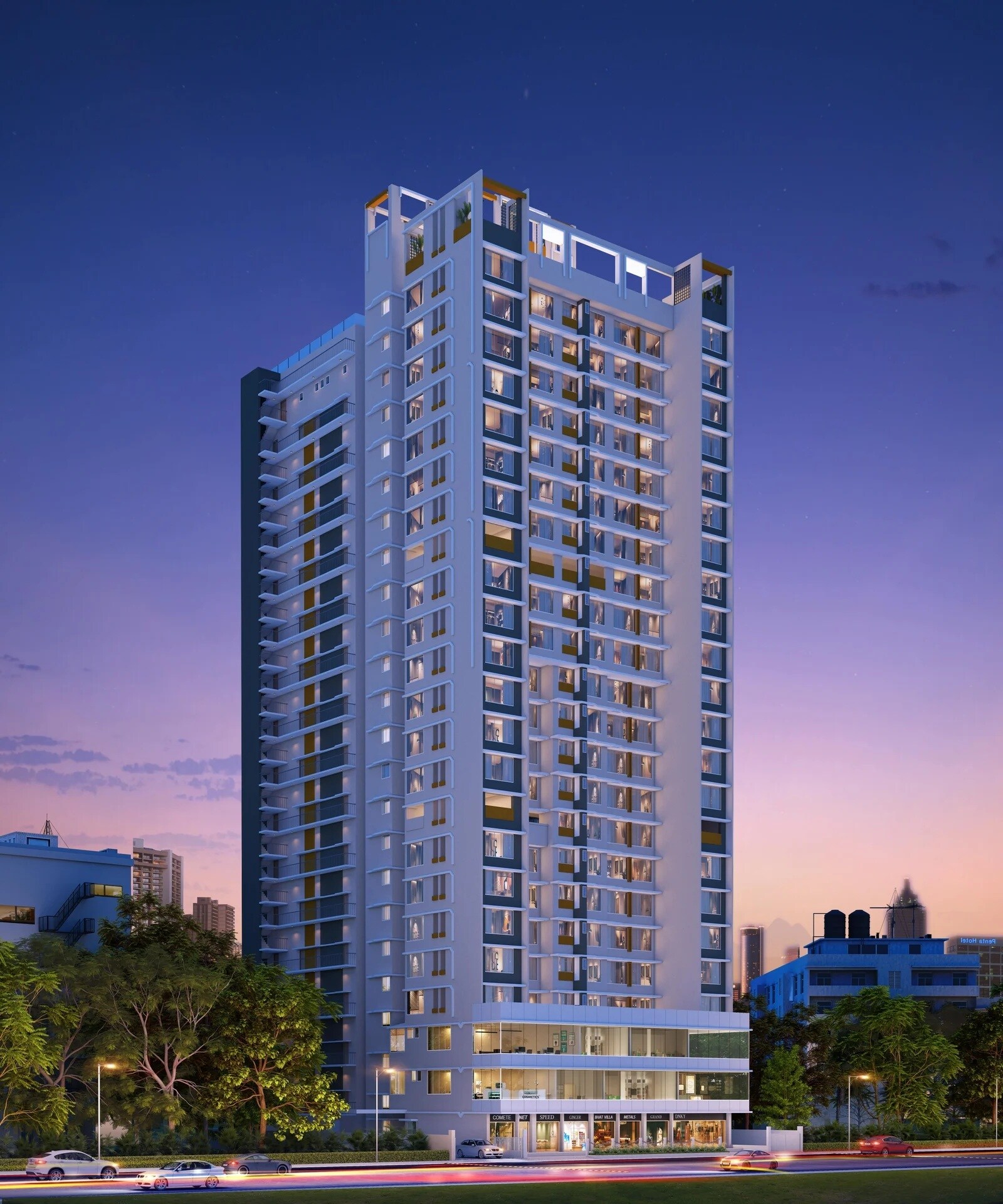 Divya Jyot Rewa Estate Apartment Exteriors