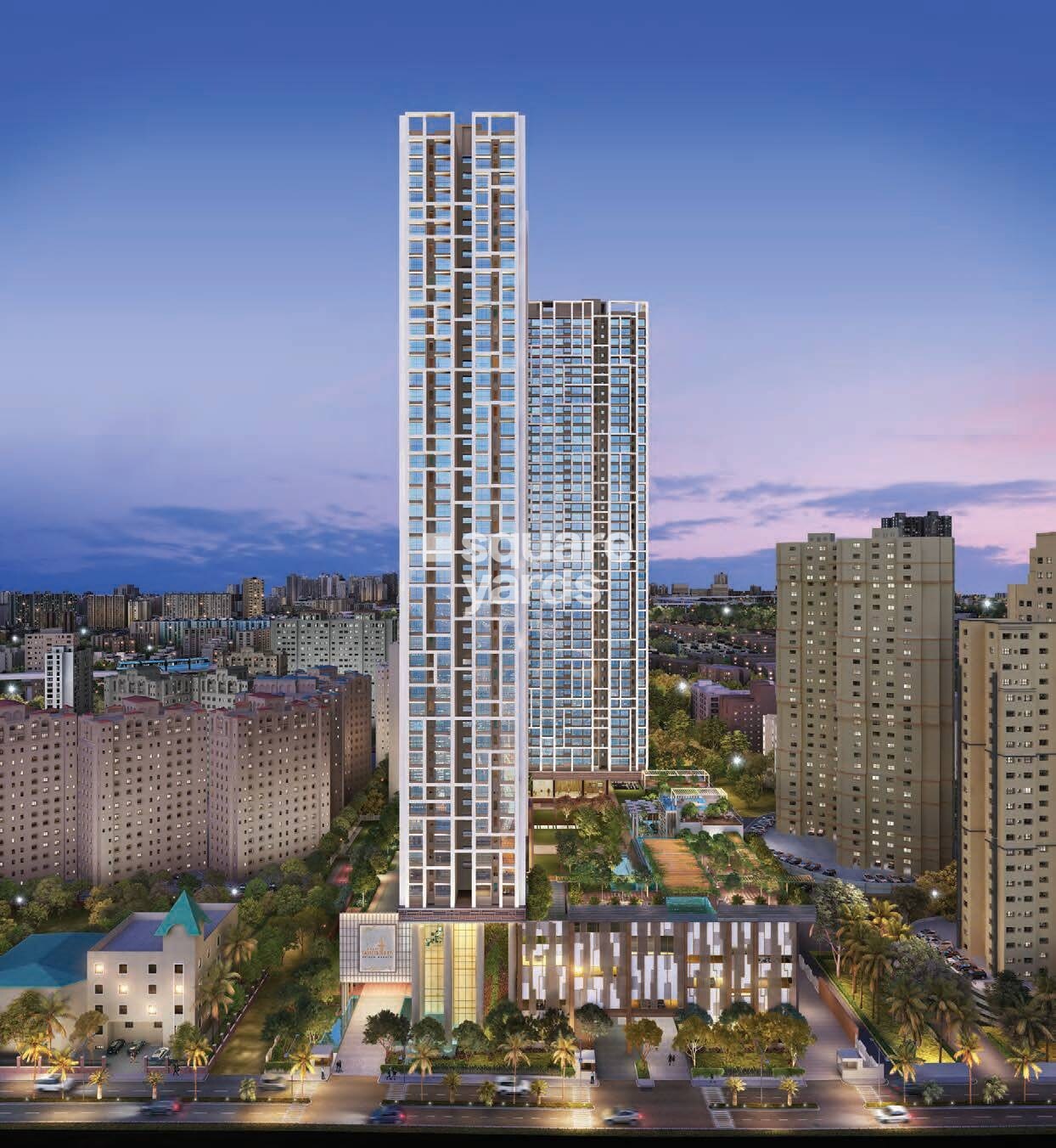 Dosti Eastern Bay Phase 1 Tower View 3