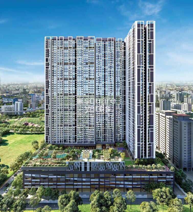 Dosti Eastern Bay Phase 1 Tower View 4