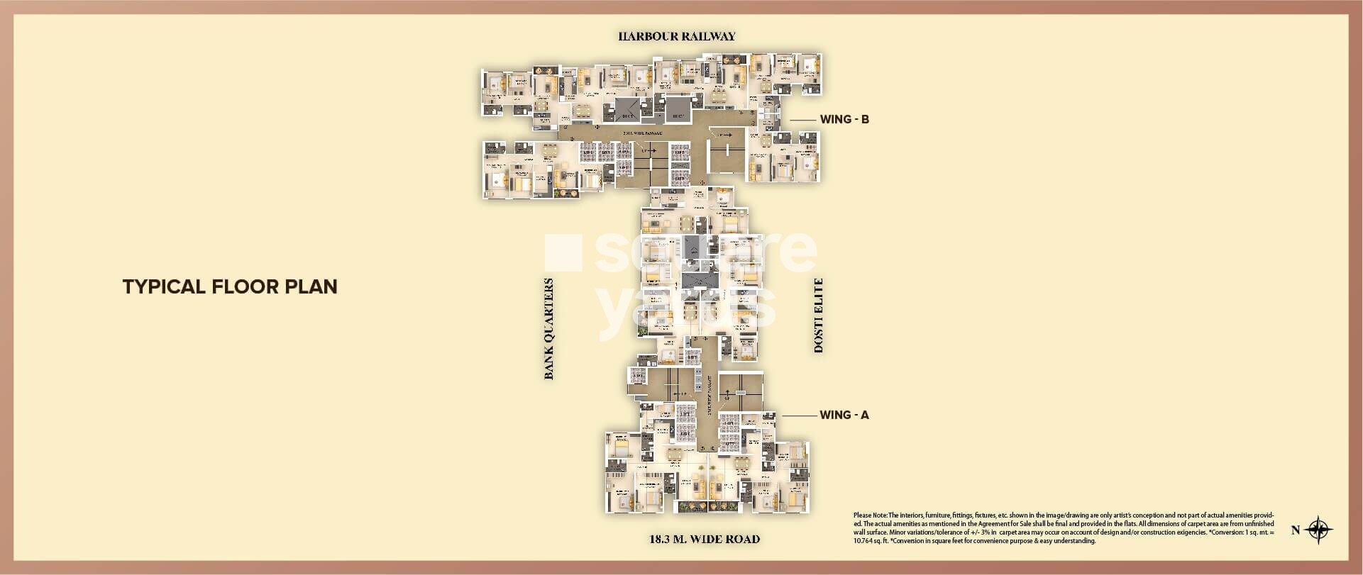Dosti Mezzo 22 Floor Plans