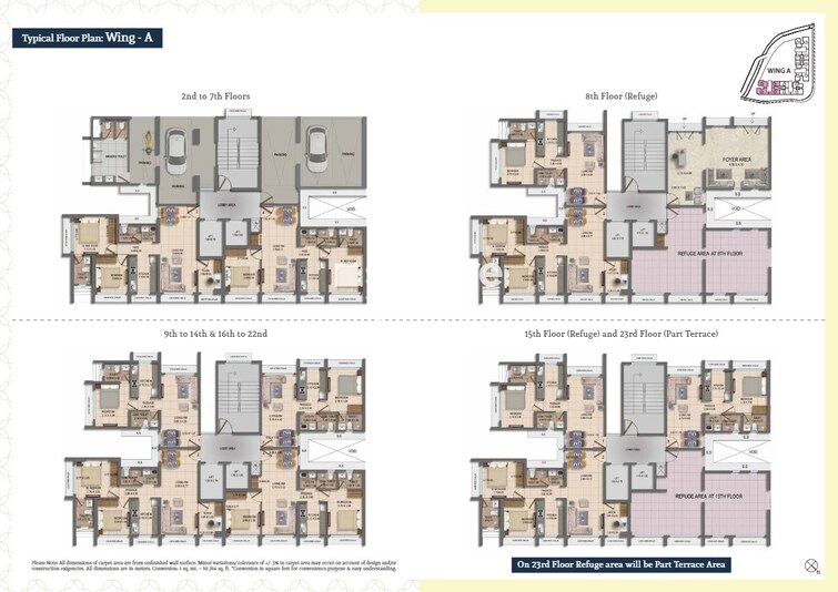 Dosti Oro 67 Floor Plans 1