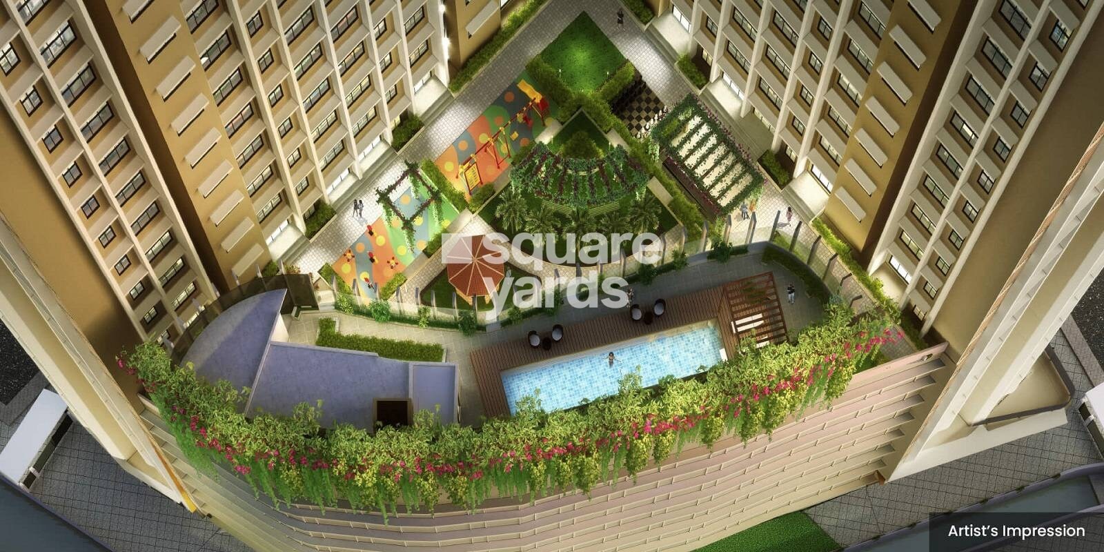 Dosti Oro 67 Tower View 2