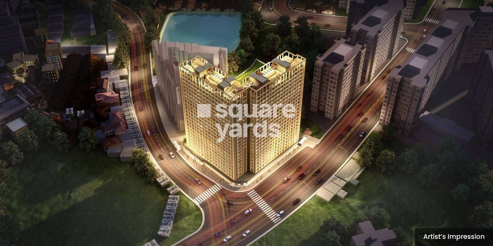 dosti oro 67 project tower view6