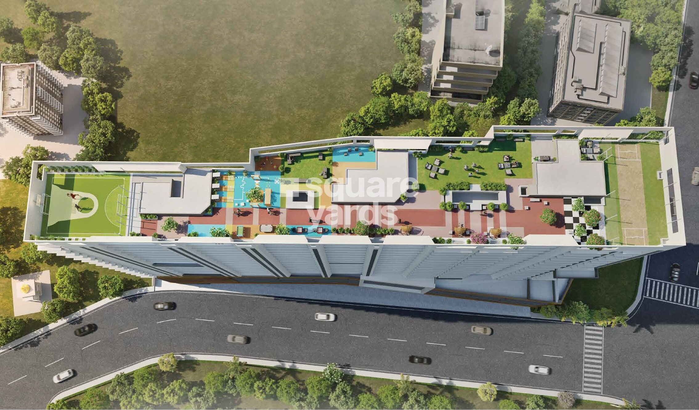 Dotom Hilton Tower View