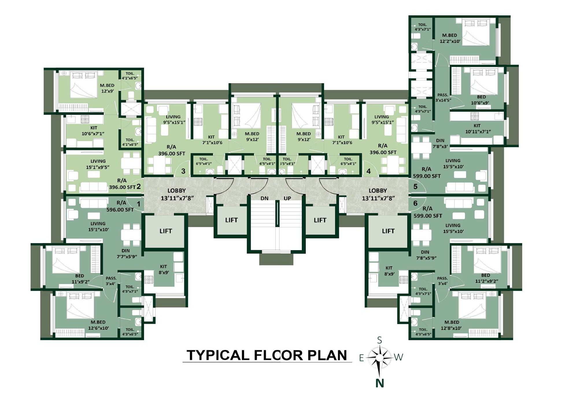 DPS Rivera Floor Plans