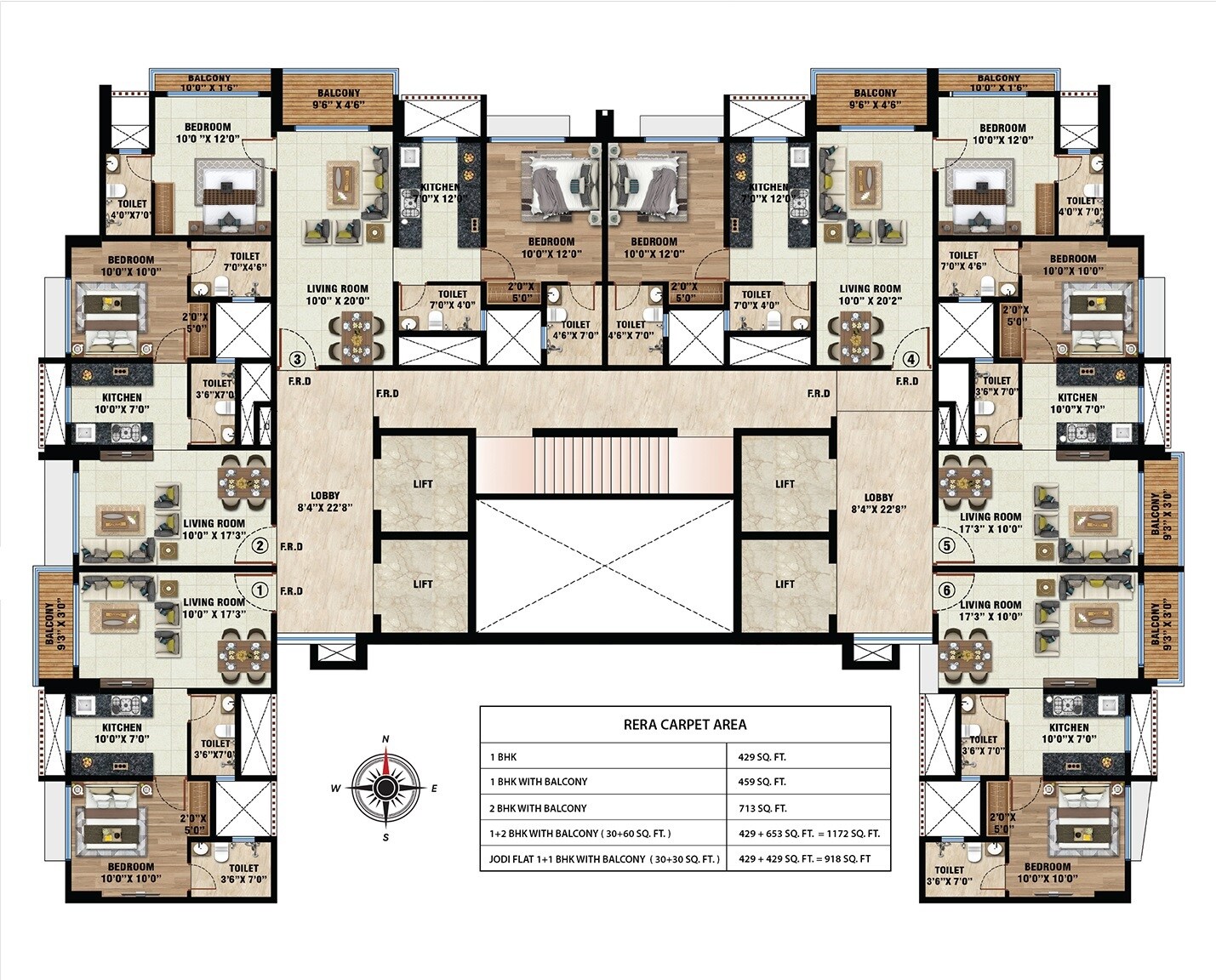 Dream Aspire Floor Plans 1