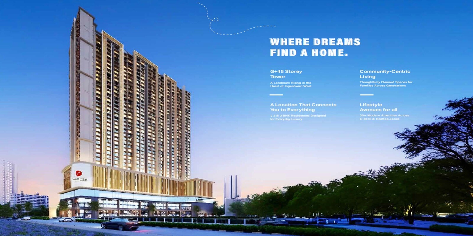 Dream Signature residential project in Oshiwara