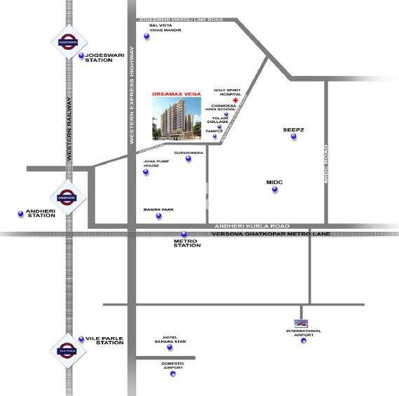 Dreamax Vega Location Image