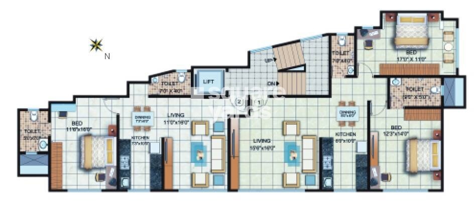 Dreamt Usha Kaal Floor Plans