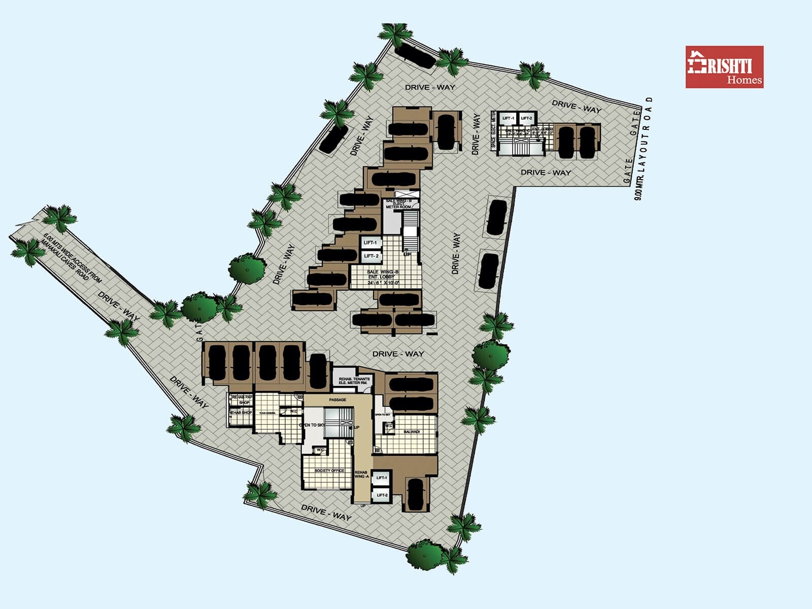 Drishti Homes Master Plan Image