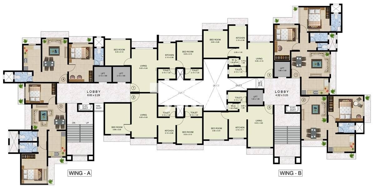 Drushti Sai Pradnya Floor Plans