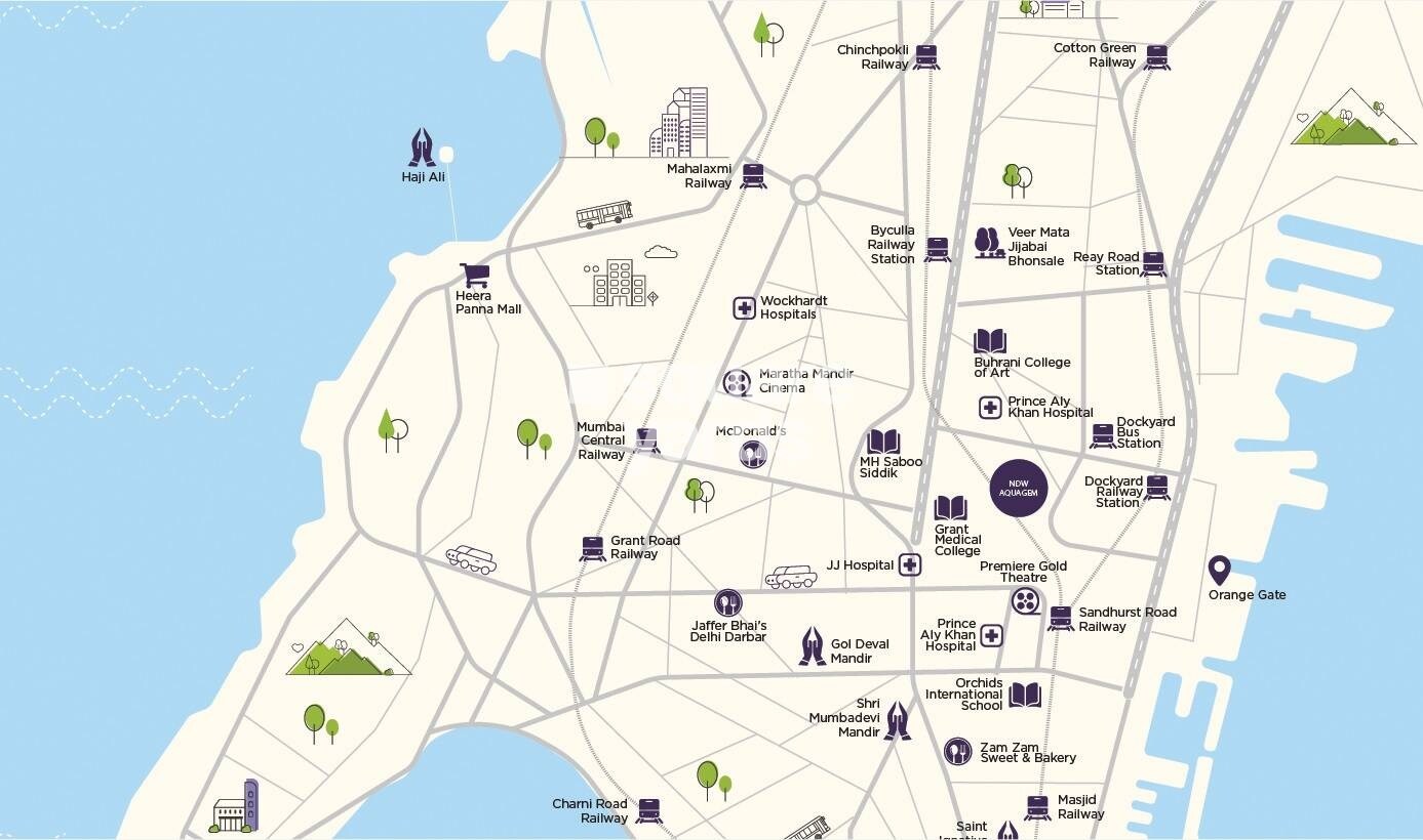 Dudhwala Aqua Gem Tower Location Image