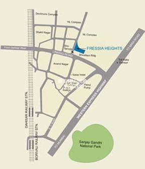 DV Fressia Heights Location Image