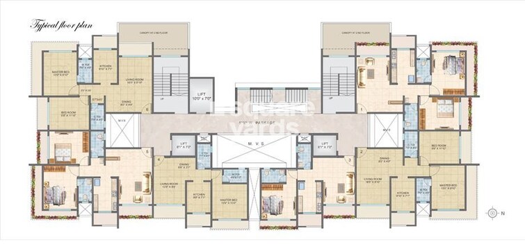 DV Shree Shashwat Floor Plans