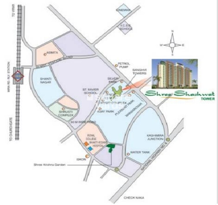 DV Shree Shashwat Location Image