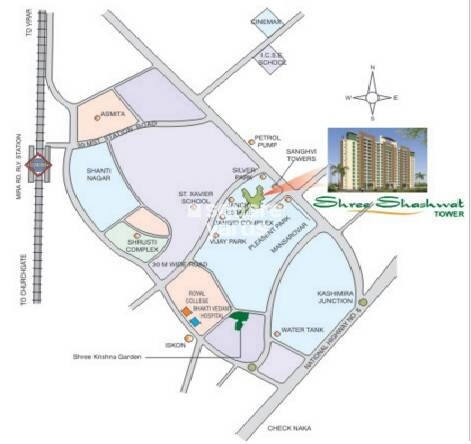 DV Shree Shashwat Location Image