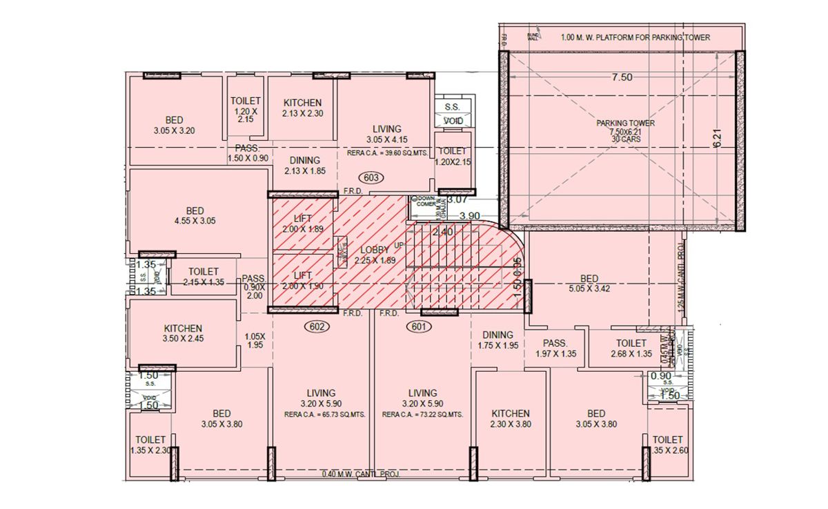 Dvasuyash Rudraksha Floor Plans