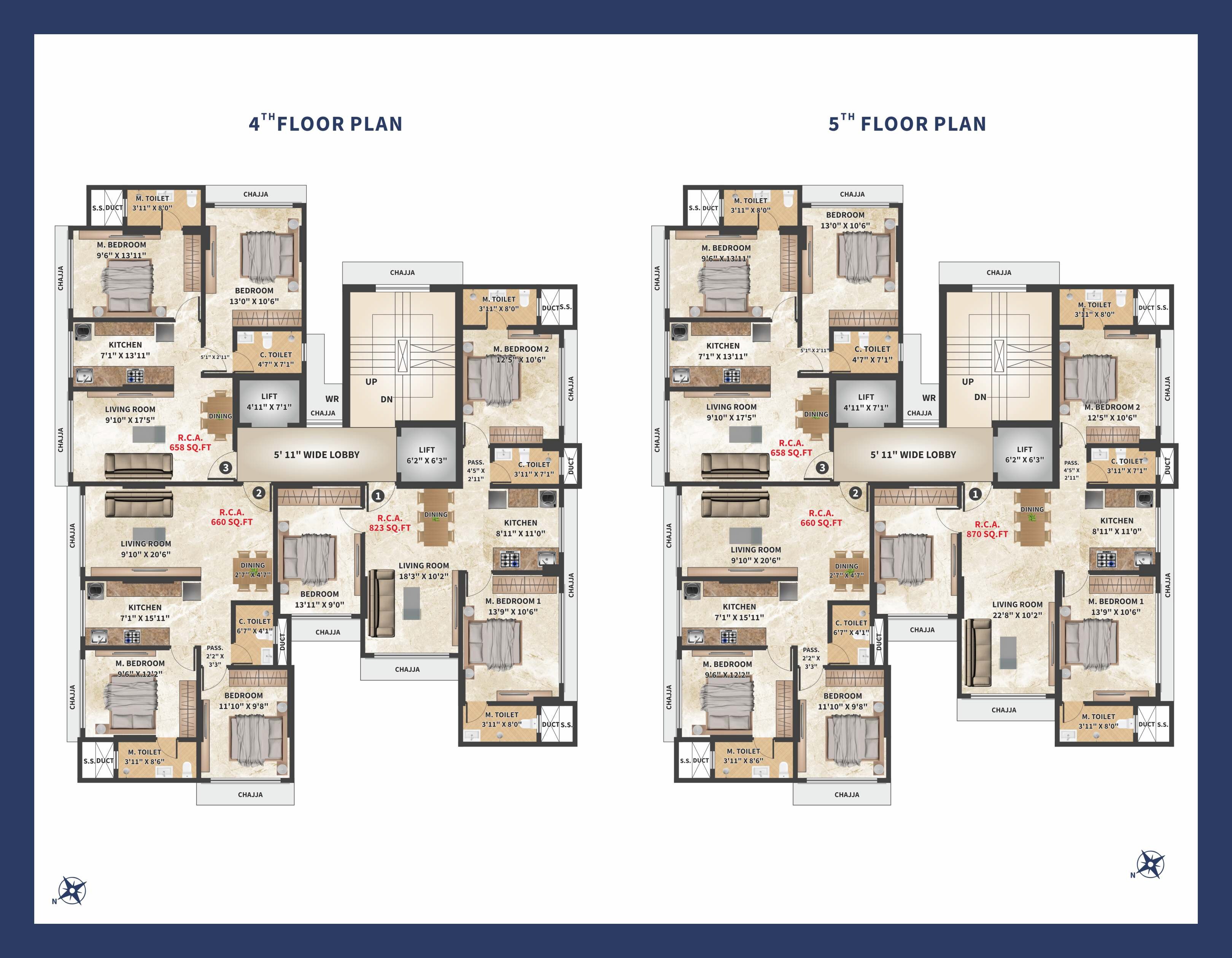 DVNM Parimal Heritage Floor Plans