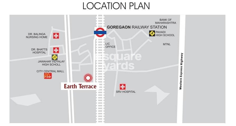 Earth Terrace Location Image