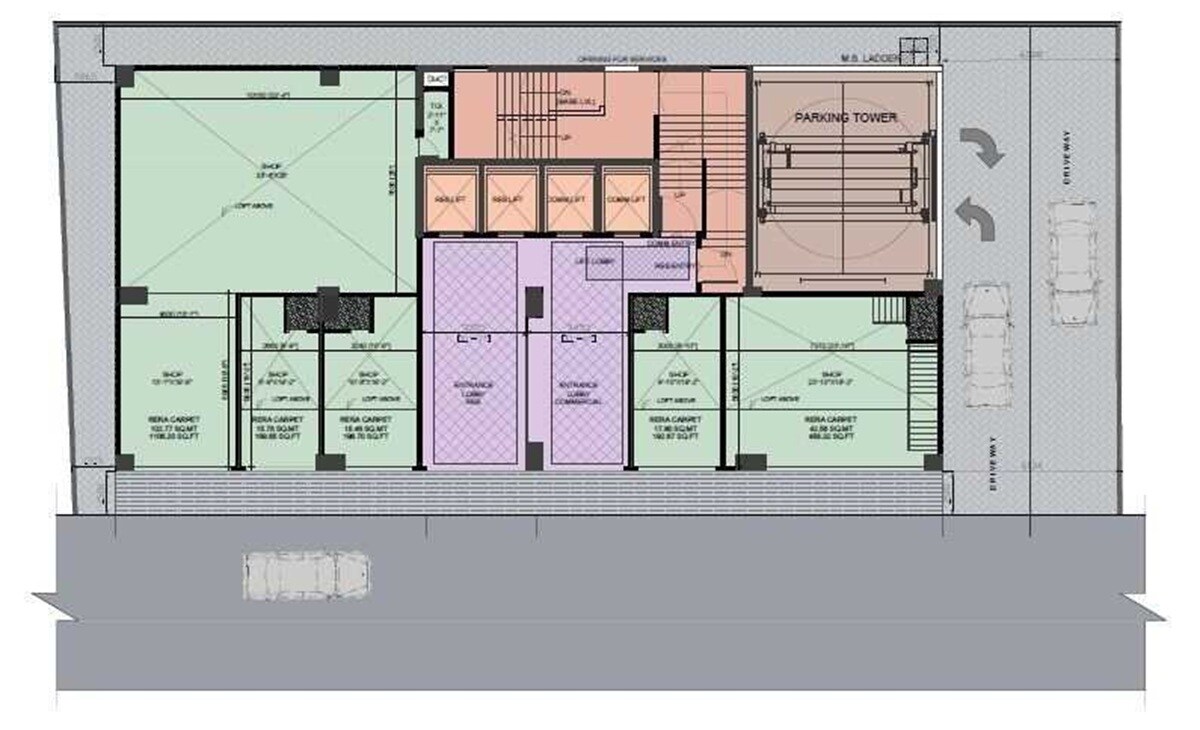 Earth Vintage Floor Plans