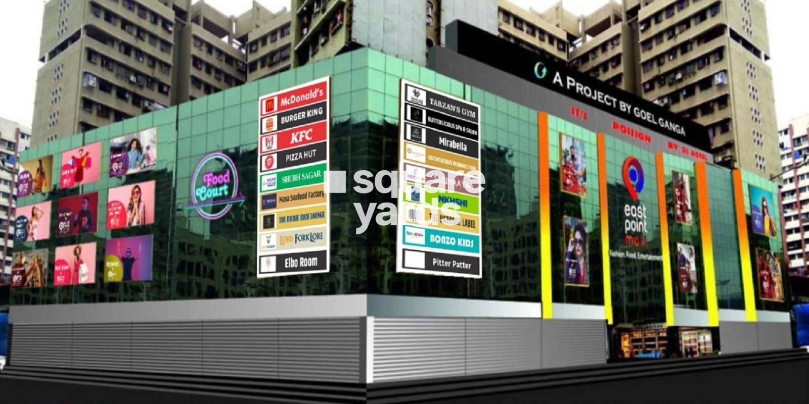 East Point Mall Commercial Exteriors