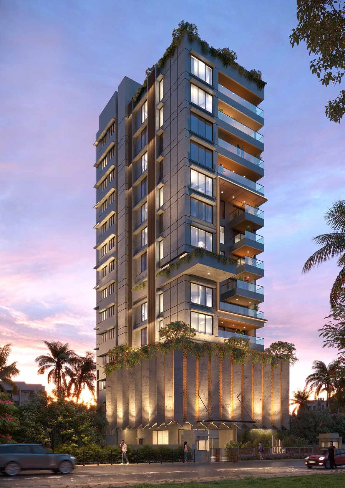 Ekta Eden 62 Apartment Exteriors