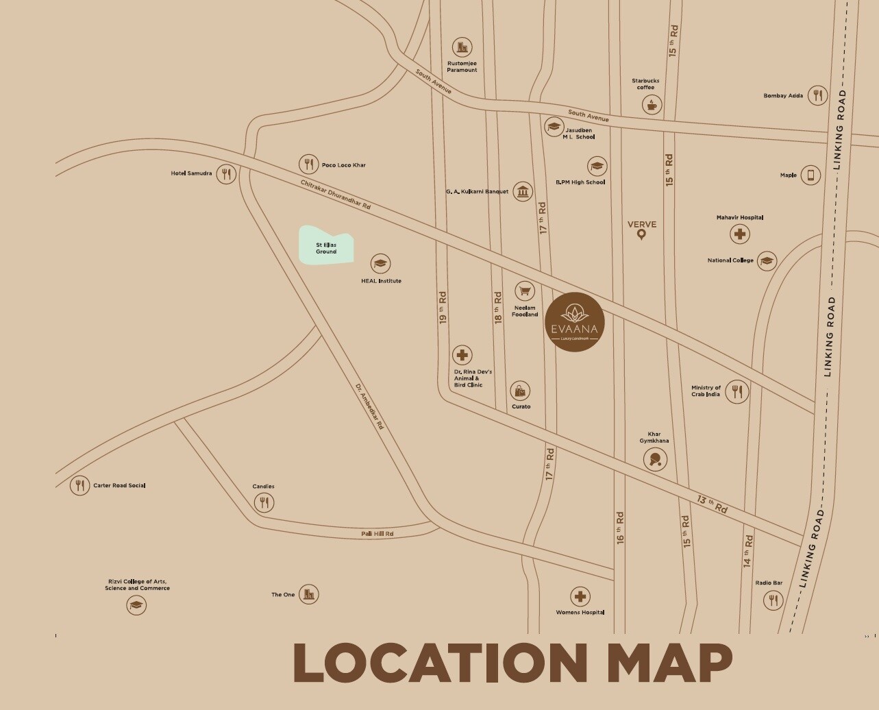 Ekta Evaana Location Image