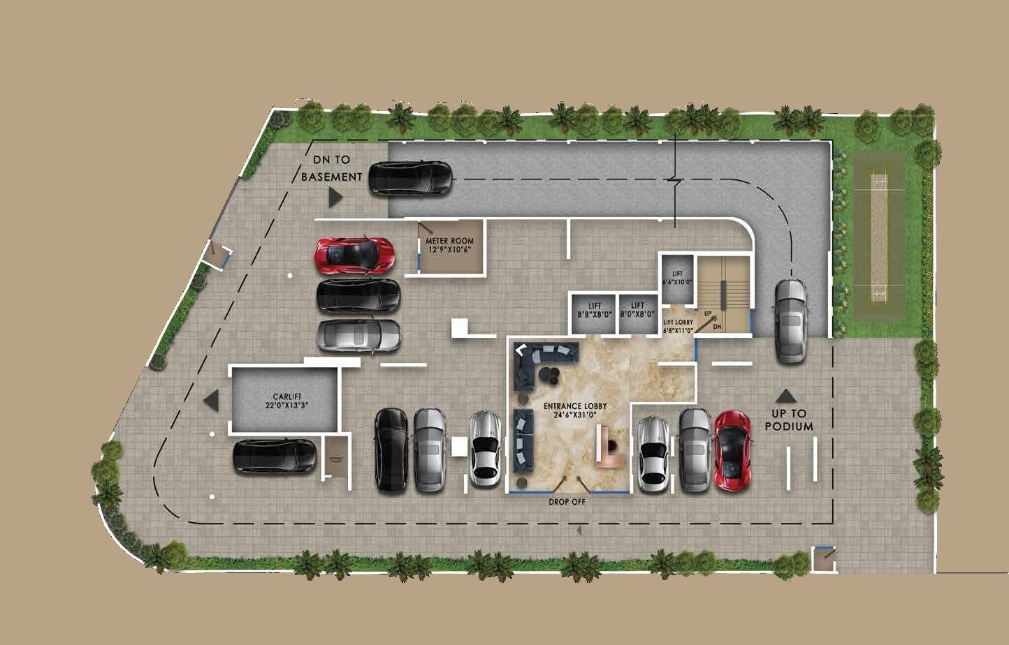Ekta Evaana Master Plan Image
