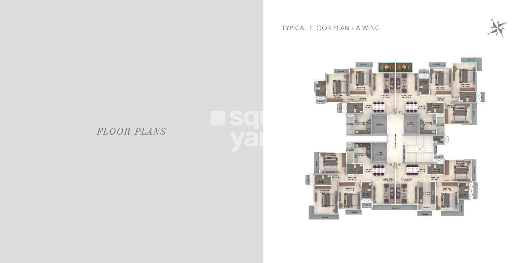 Ekta Lake Riviera Floor Plans 1
