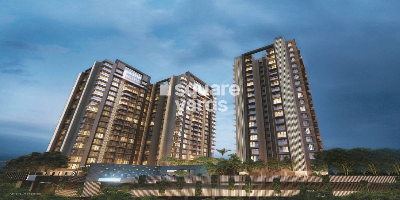 Ekta Lake Riviera Wing C residential project in Powai