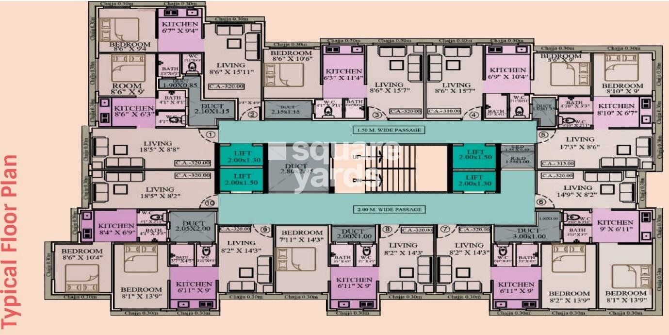 Ekta Manraj View Floor Plans