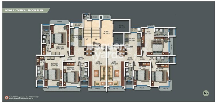 Ekta Trinity Floor Plans