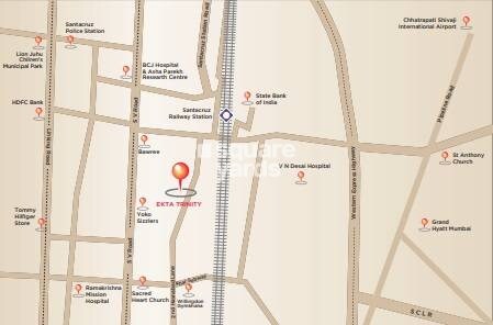 Ekta Trinity Location Image