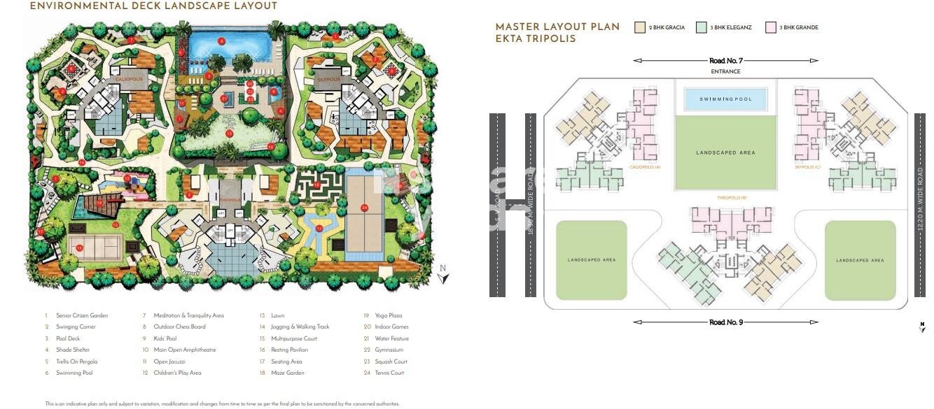 Ekta Tripolis Phase 2 Master Plan Image