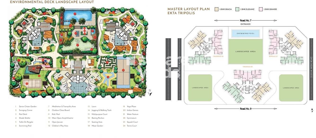 Ekta Tripolis Master Plan Image