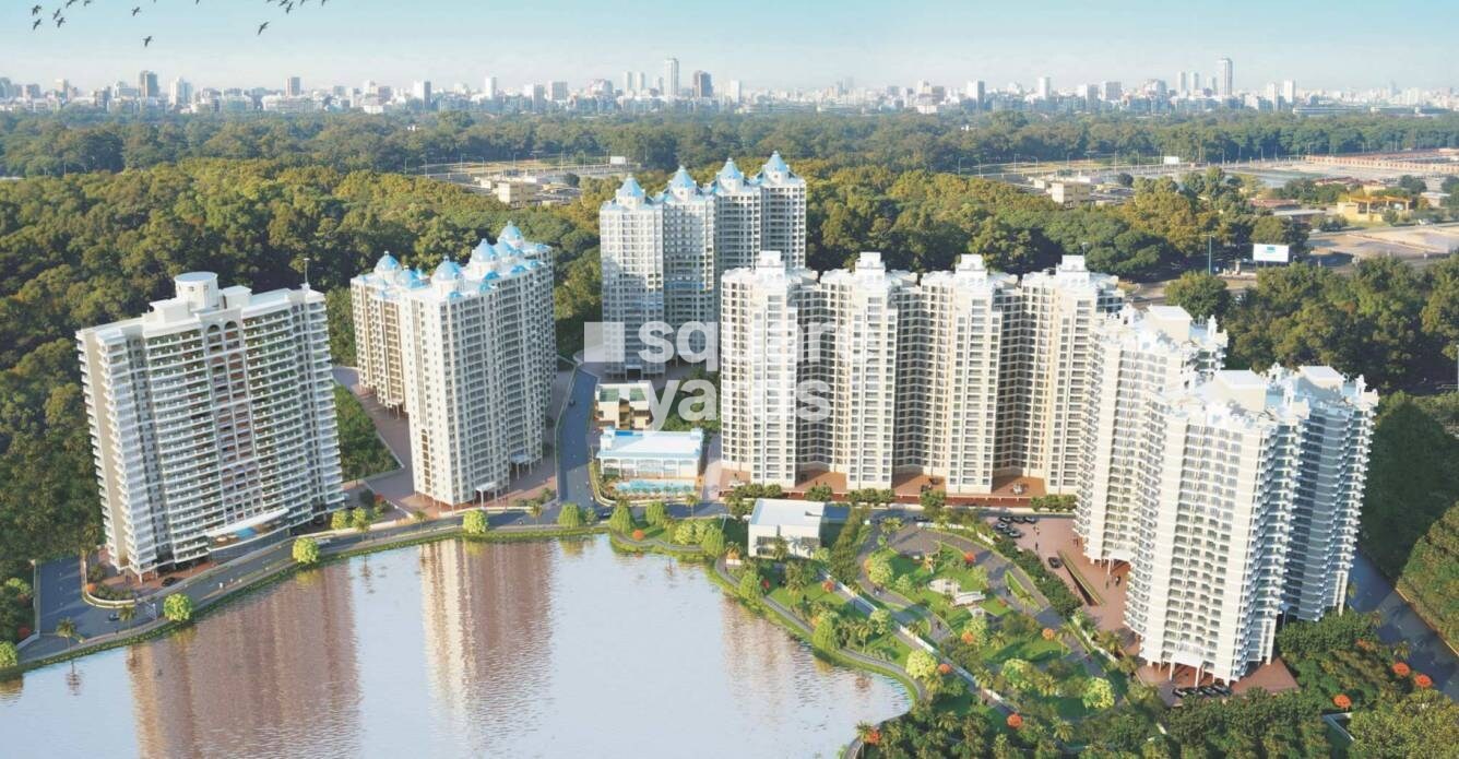 Ekta World Lake Primrose Tower View 2